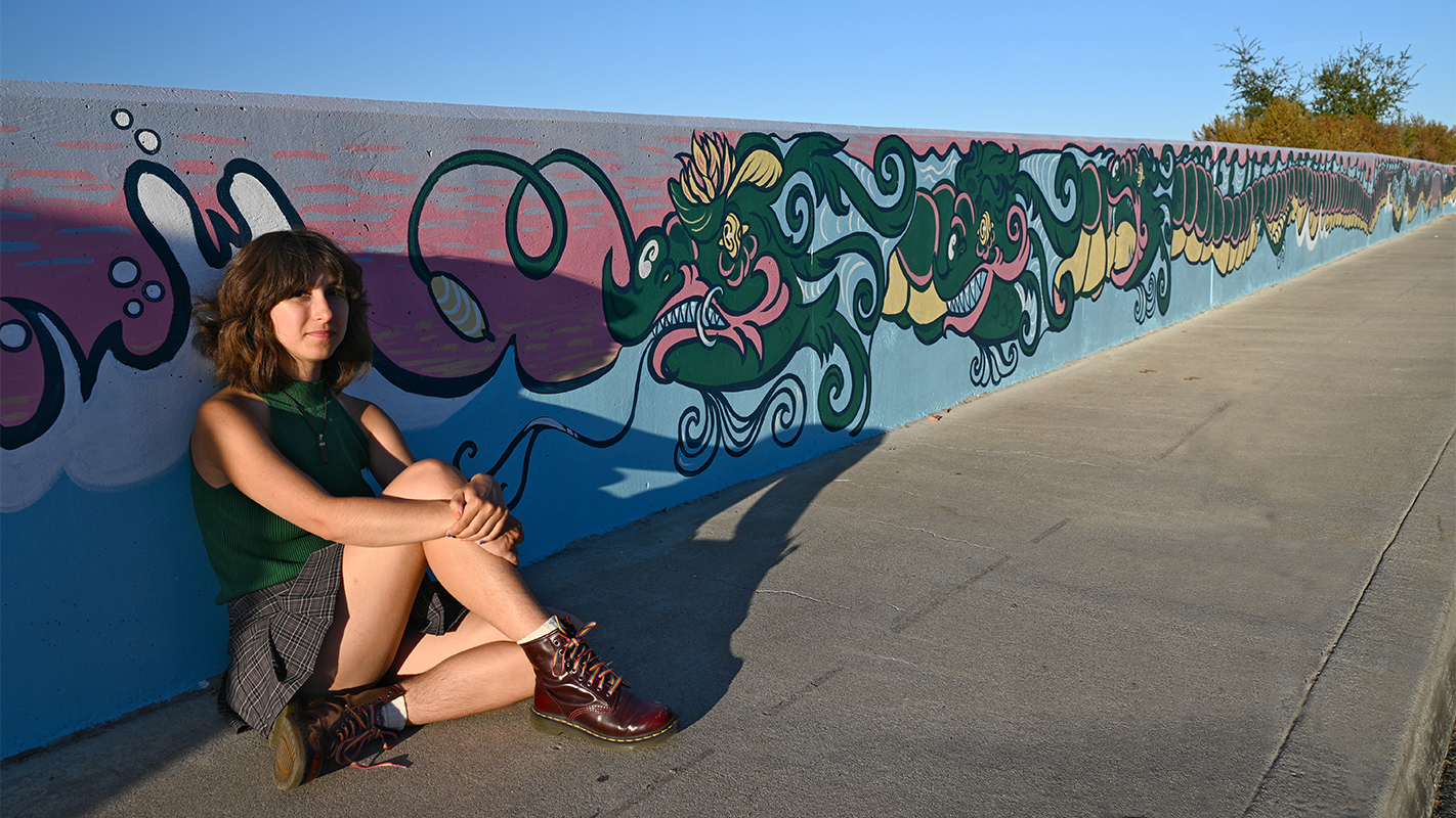 Almaden Lake Bridge Mural